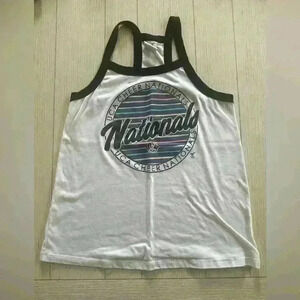UCA cheerleading nationals white tank top size small